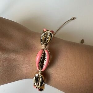 Puka Shell Enamel Bracelet
